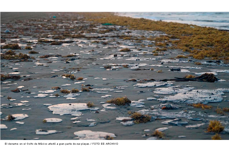 Greenpeace denuncia a Pemex por derrames en el Golfo de México