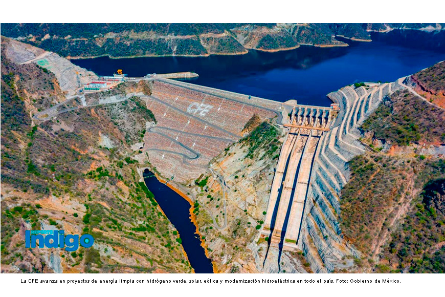 CFE impulsa proyectos de energía limpia y modernización hidroeléctrica